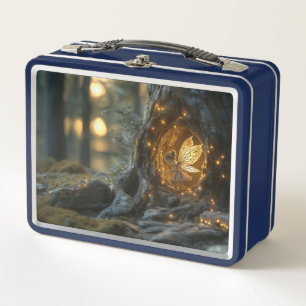 Lunch Box Image lunaire d'une fée dans le creux d'un arbre