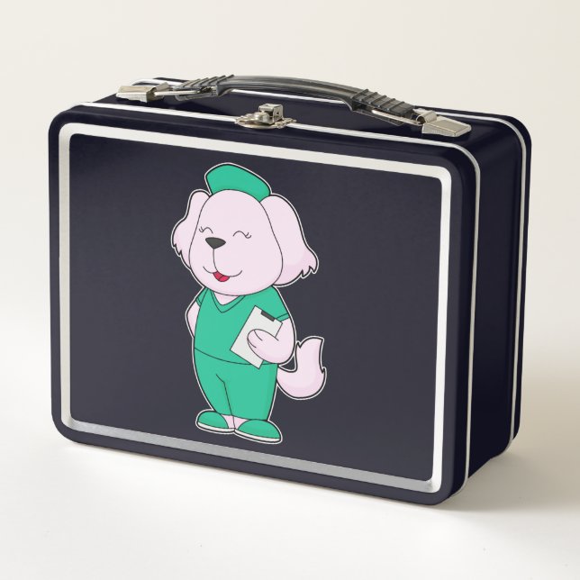 Lunch Box Infirmière de chien (Devant)
