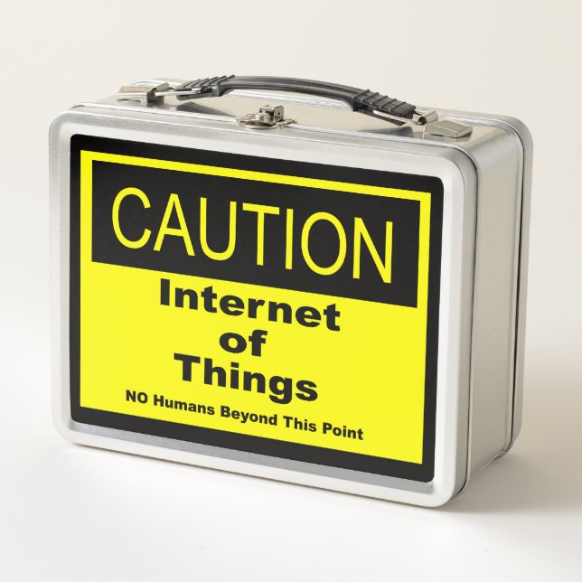 Lunch Box Internet des objets IoT Avertissement Signal d'ave (Devant)
