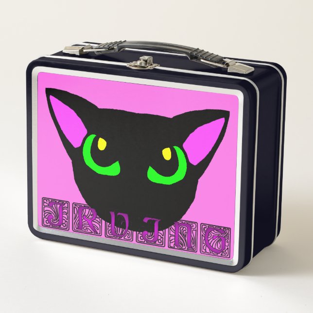 Lunch Box Irving the Black Kitty (Devant)