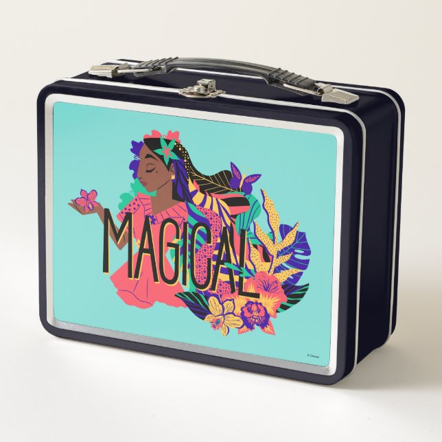Lunch Box Isabella d'Encanto | Graphique floral magique (Devant)