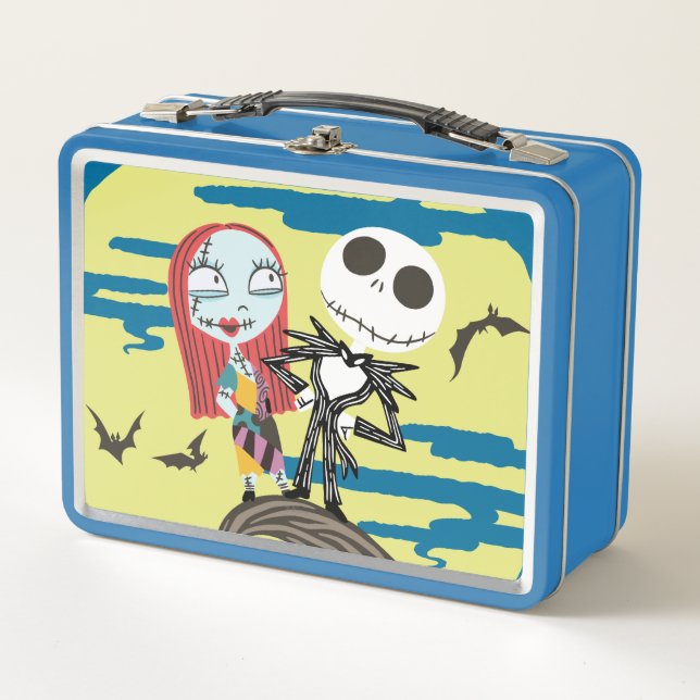 Lunch Box Jack et Sally| Lune mignonne (Devant)