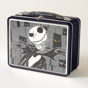 Lunch Box Jack Skellington   Éffrayant Arrière - plan oculai