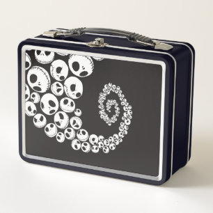 Lunch Box Jack Skellington Swirl crânien