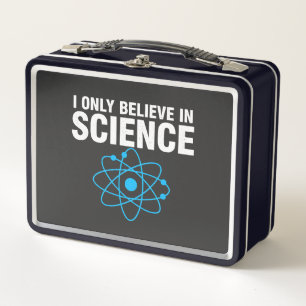 Lunch Box Je ne crois qu'en la science Funny Science Lover M