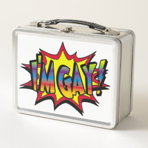 Lunch Box Je suis Gay Burst
