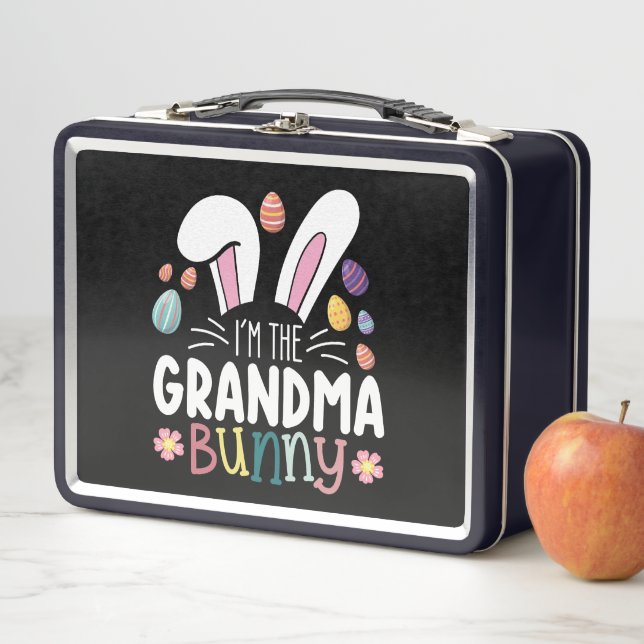 Lunch Box Je suis La Famille de Pâques Bunny Bunny de grand- (En situation)