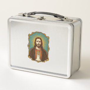 Lunch Box Jésus Bouchon de Vin Cassé Bouteille Sommelier Par