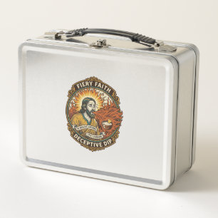 Lunch Box Jésus Brûlant Bouche Super Épicé Dip de Fête Humou