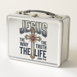 Lunch Box Jésus Le Chemin La Vérité La Vie Chemise Chrétienn