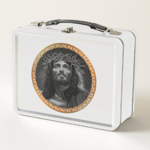 Lunch Box Jésus regardant dans les cieux