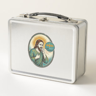 Lunch Box Jésus tousse au milieu d'un message audio de note 