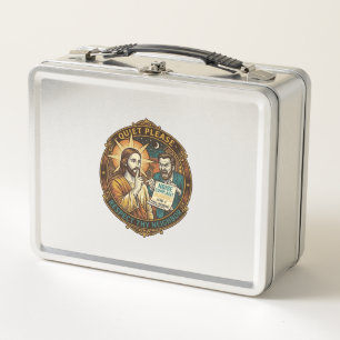 Lunch Box Jésus Voisin En colère Plainte pour bruit Fête bru