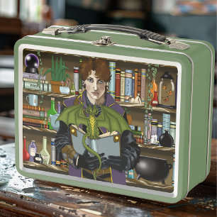 Lunch Box Jeune Bibliothèque de Livres de Fantasy Magique Dr