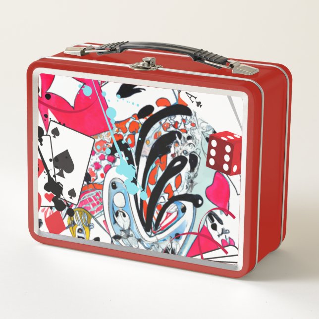 Lunch Box Jeux de cartes (Devant)