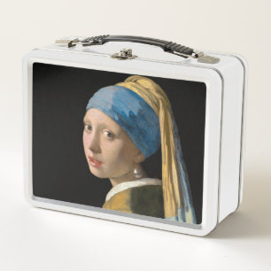 Lunch Box Johannes Vermeer - Fille avec une oreille perle