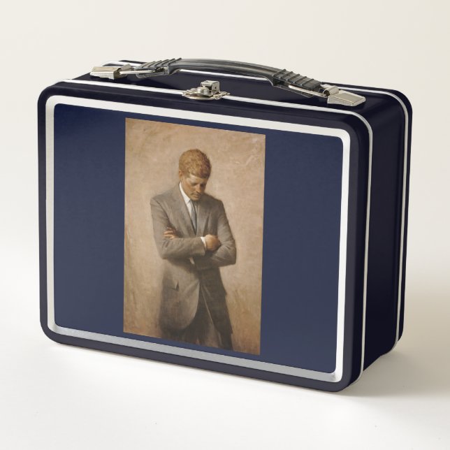 Lunch Box John Kennedy Portrait de la Maison-Blanche préside (Devant)