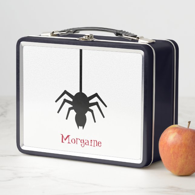 Lunch Box Joli Araignée Monogrammé Boîte à lunch (En situation)