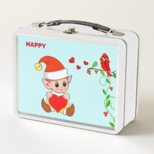 Lunch Box Joli Elfe Magique & Petit Oiseau