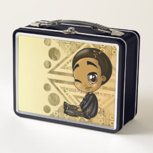 Lunch Box Joli garçon africain américain