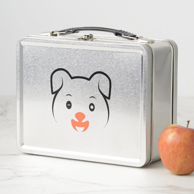 Lunch Box Joli rose (En situation)