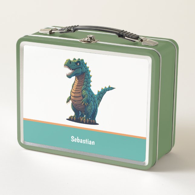 Lunch Box Joli T-Rex Tyrannosaurus Rex Dinosaur (Devant)