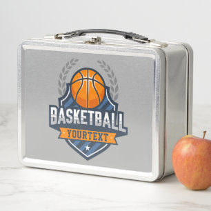 Lunch Box Joueur de basket AJOUTER LE NOM Varsity School Tea
