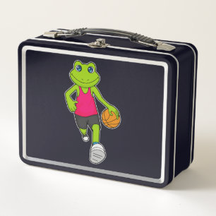 Lunch Box Joueur de basket-ball de grenouille