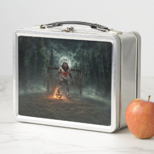 Lunch Box Joueur de football Loup-Garou Art Horreur Hallowee