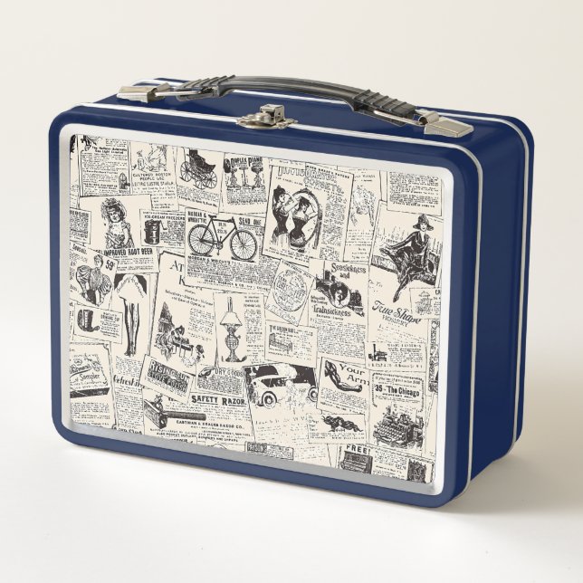 Lunch Box Journal vintage (Devant)