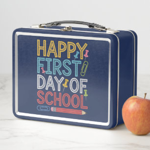 Lunch Box Joyeux premier jour d'école Retour à l'école 