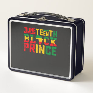 Lunch Box Juneteenth Prince célébrant la liberté noire