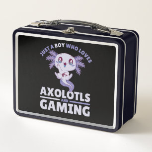 Lunch Box Juste Un Garçon Qui Aime Les Axolotls Et Le Jeu