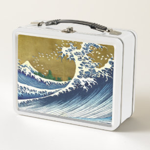 Lunch Box Katsushika Hokusai - Grande vague colorée