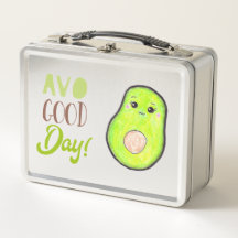 Kawaii avocado avo bon jour pun mignon nourriture 