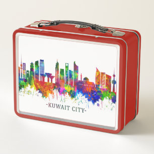 Lunch Box Kuwait City Kuwait Skyline