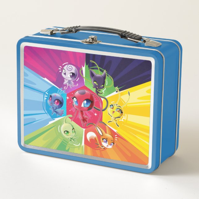 Lunch Box Kwamis coloré (Devant)