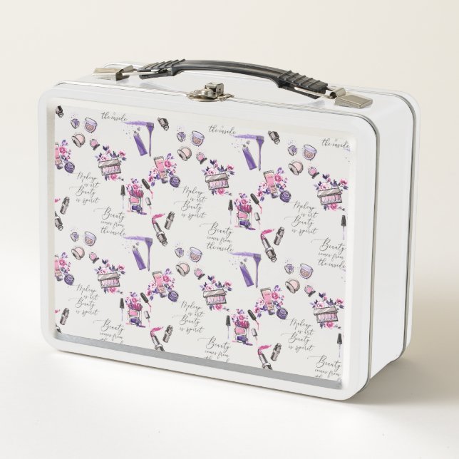 Lunch Box La beauté vient du motif d'intérieur (Devant)