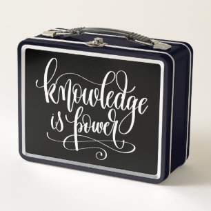 Lunch Box La connaissance est puissance