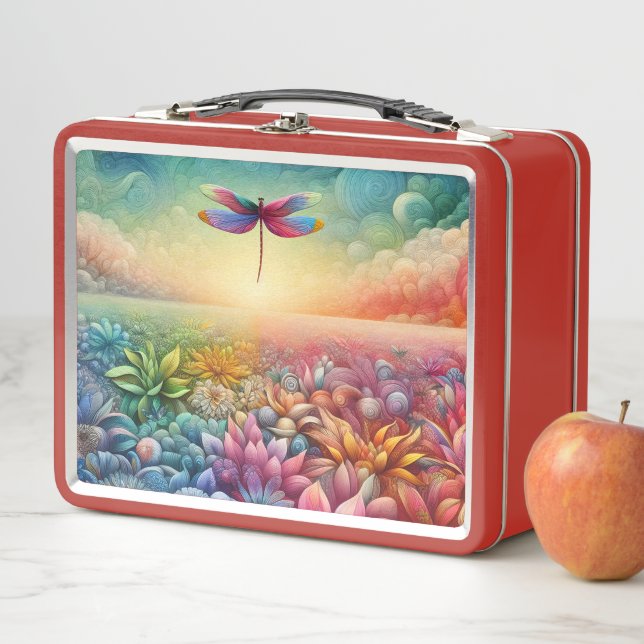 Lunch Box La Danse de la libellule (En situation)