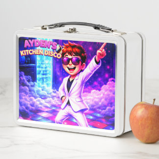 Lunch Box La Disco de la Cuisine d'Ayden | Métal | Boîte à R