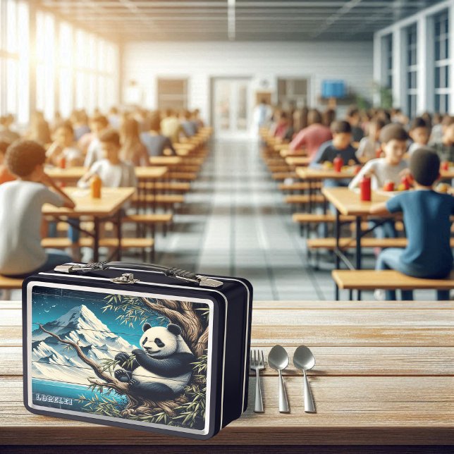 Lunch Box La forêt de Panda cachée : Bambou délice (Créateur téléchargé)