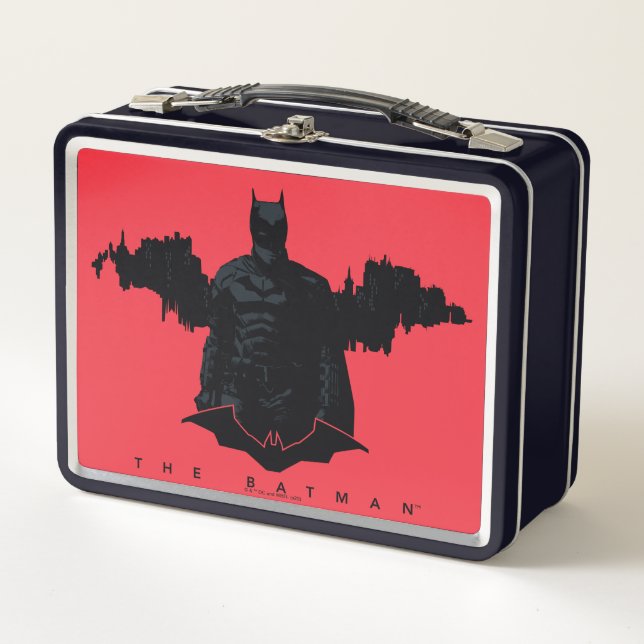 Lunch Box La silhouette de Batman Gotham (Devant)