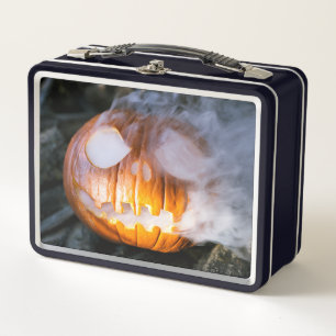 Lunch Box La tête Jack-o-Lantern d'un cavalier sans tête