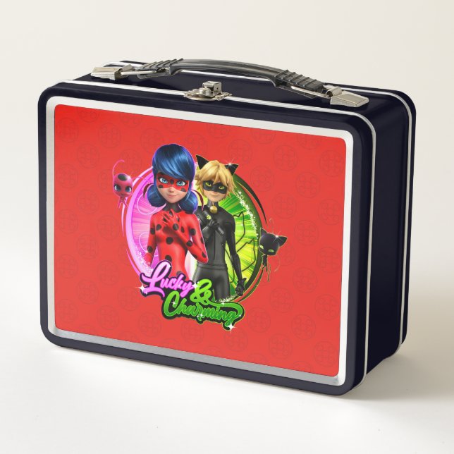 Lunch Box Ladybug & Cat Noir | Lucky & Charming (Devant)
