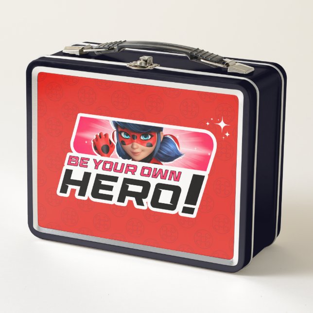 Lunch Box Ladybug miraculeux | Soyez votre propre héros (Devant)