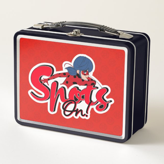 Lunch Box Ladybug miraculeux | Spots allumés (Devant)