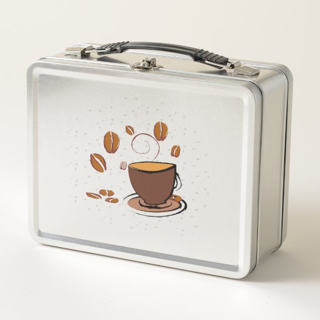 Lunch Box L'amour du café (Devant)