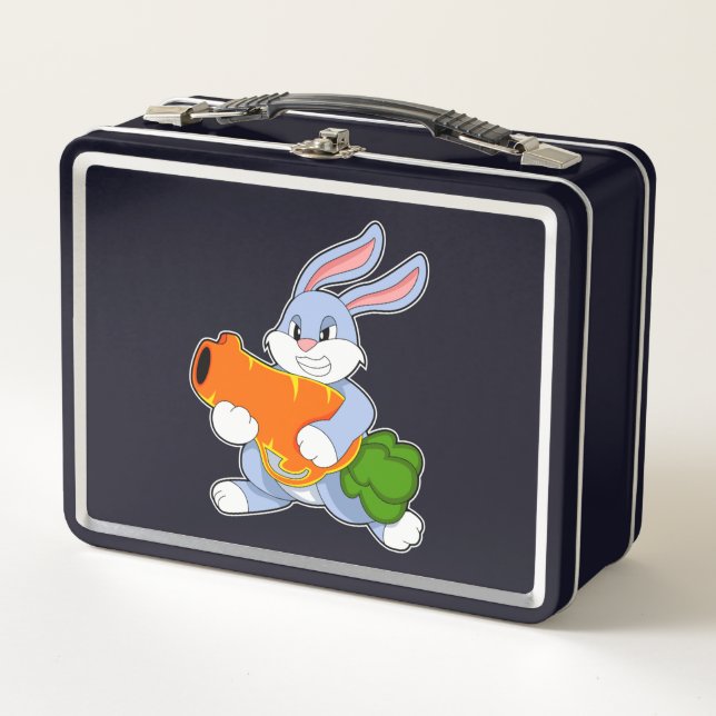 Lunch Box Lapin avec carotte (Devant)