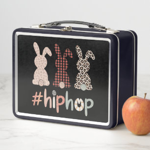 Lunch Box Lapin de Pâques Hip Hop Printemps Mignon